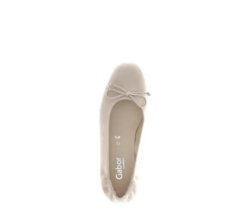 Elegante ballerina beige