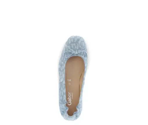Elegante ballerina blauw