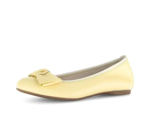 Elegante ballerina geel