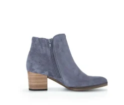 Elegante enkellaarsjes blauw