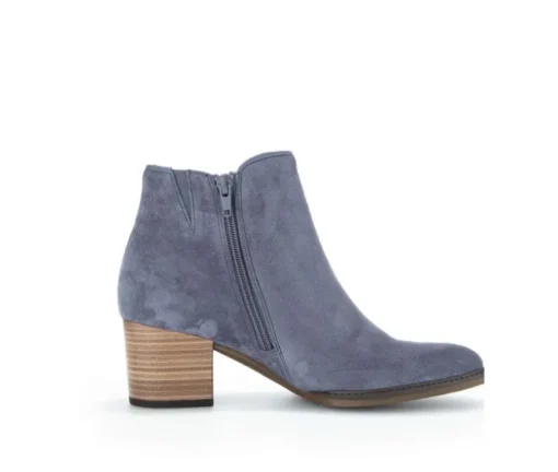 Elegante enkellaarsjes blauw