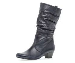 Elegante enkellaarsjes blauw