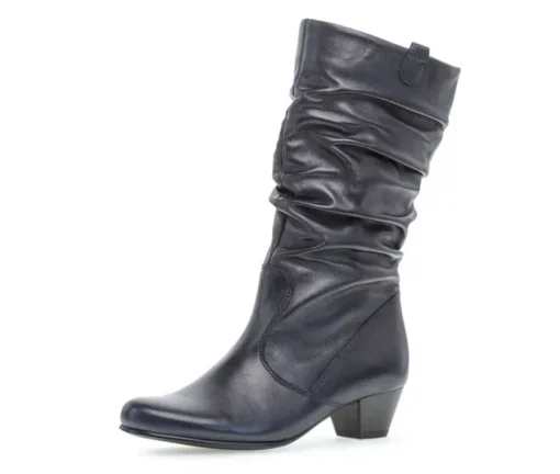 Elegante enkellaarsjes blauw