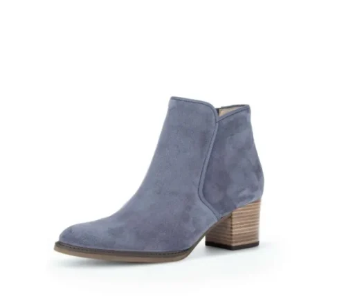 Elegante enkellaarsjes blauw