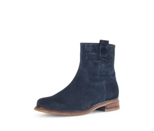 Elegante enkellaarsjes blauw