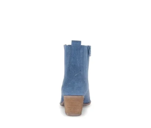 Elegante enkellaarsjes blauw