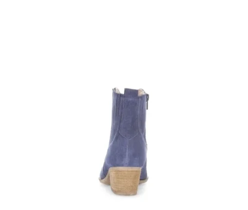 Elegante enkellaarsjes blauw