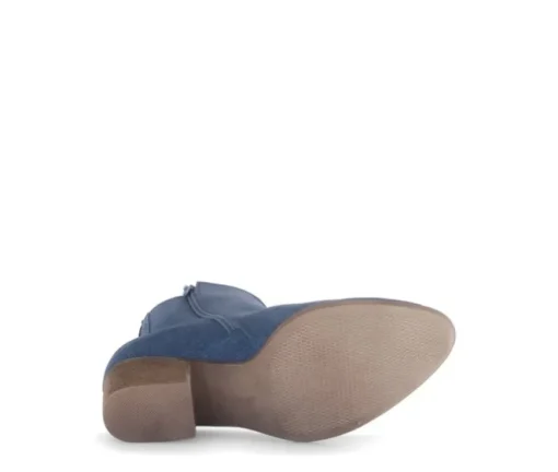Elegante enkellaarsjes blauw