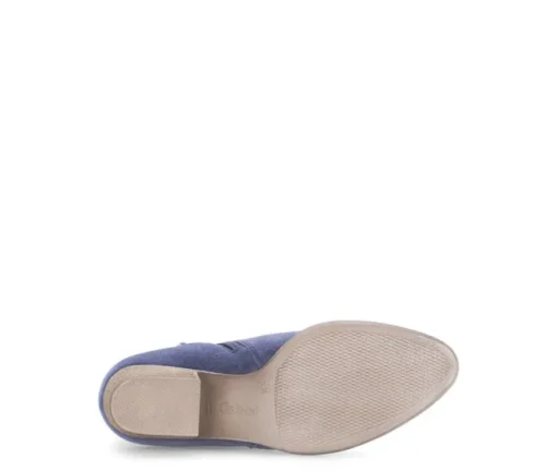 Elegante enkellaarsjes blauw