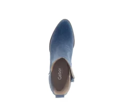 Elegante enkellaarsjes blauw