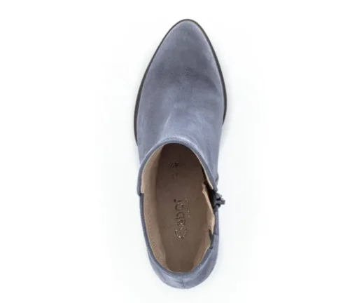 Elegante enkellaarsjes blauw
