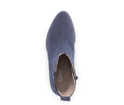 Elegante enkellaarsjes blauw