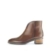 Elegante enkellaarsjes bruin