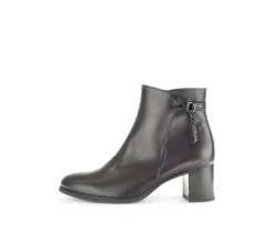 Elegante enkellaarsjes bruin