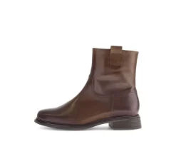 Elegante enkellaarsjes bruin