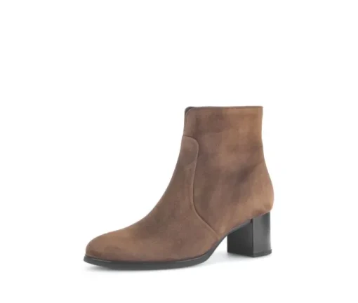 Elegante enkellaarsjes bruin
