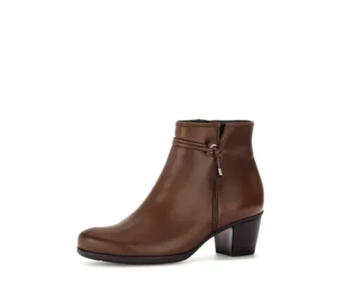 Elegante enkellaarsjes bruin