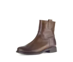 Elegante enkellaarsjes bruin