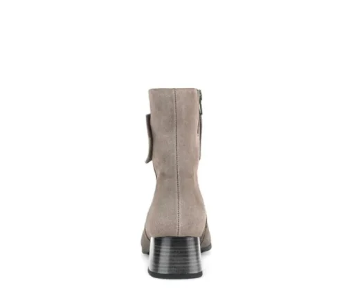 Elegante enkellaarsjes bruin