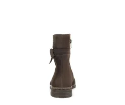 Elegante enkellaarsjes bruin