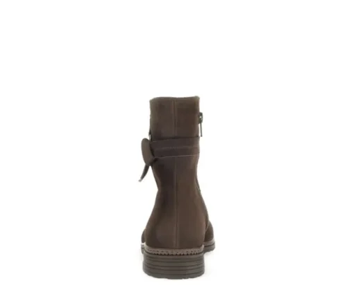 Elegante enkellaarsjes bruin