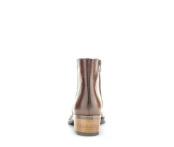 Elegante enkellaarsjes bruin
