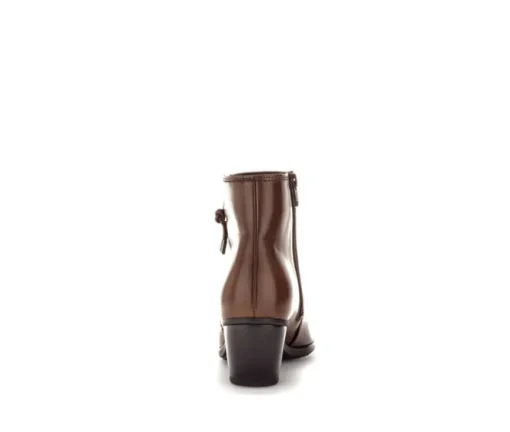 Elegante enkellaarsjes bruin