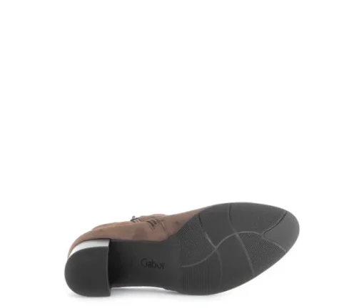Elegante enkellaarsjes bruin