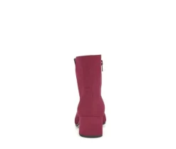 Elegante enkellaarsjes rood