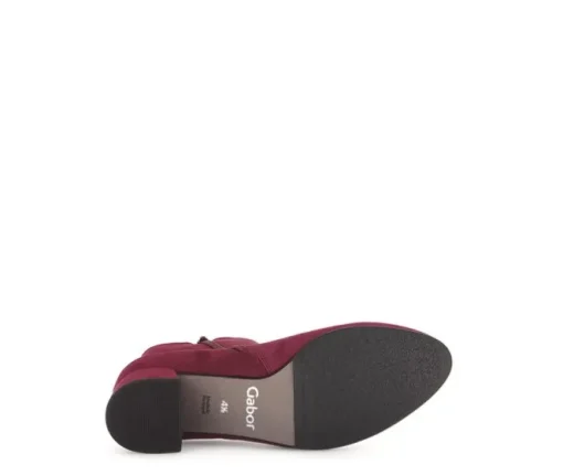 Elegante enkellaarsjes rood