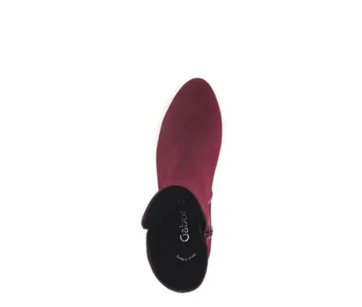 Elegante enkellaarsjes rood