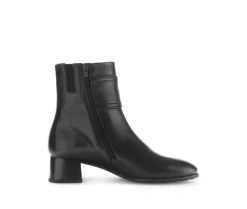 Elegante enkellaarsjes zwart