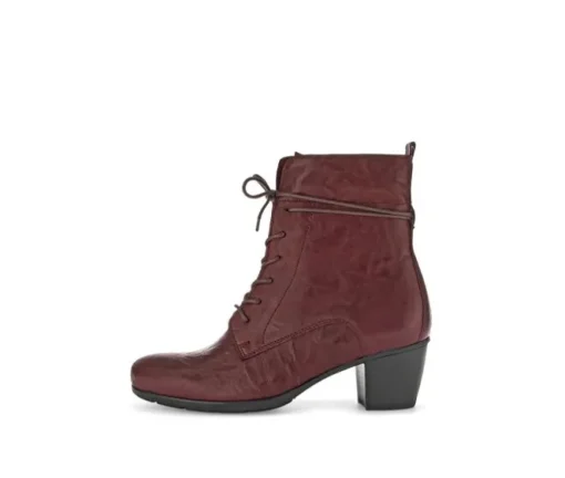 Enkellaarsjes met veter rood