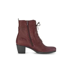 Enkellaarsjes met veter rood