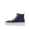 Hoge sneaker blauw