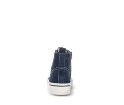 Hoge sneaker blauw