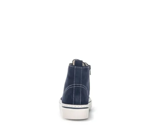 Hoge sneaker blauw