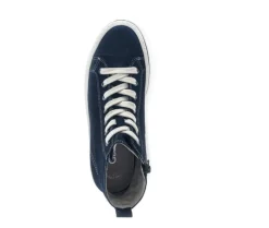 Hoge sneaker blauw