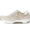 Lage sneaker beige