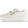 Lage sneaker beige