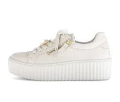 Lage sneaker beige