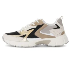 Lage sneaker beige