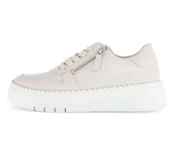 Lage sneaker beige