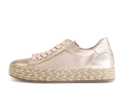 Lage sneaker beige
