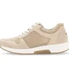 Lage sneaker beige