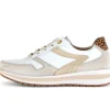 Lage sneaker beige