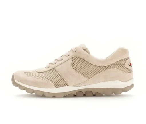 Lage sneaker beige