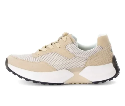 Lage sneaker beige
