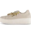 Lage sneaker beige