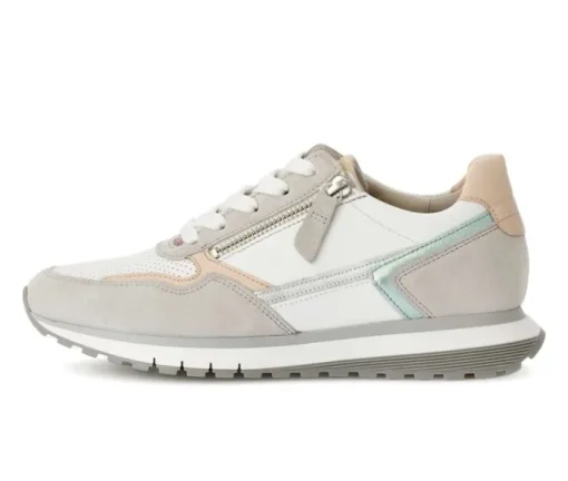 Lage sneaker beige